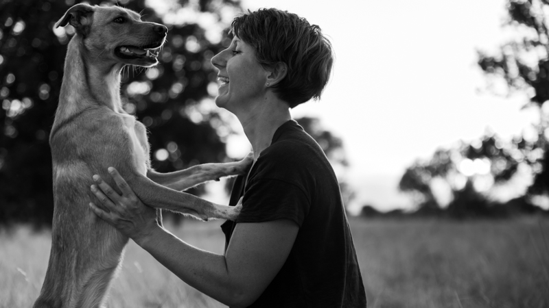 Familienfotografie Dresden mit Hund